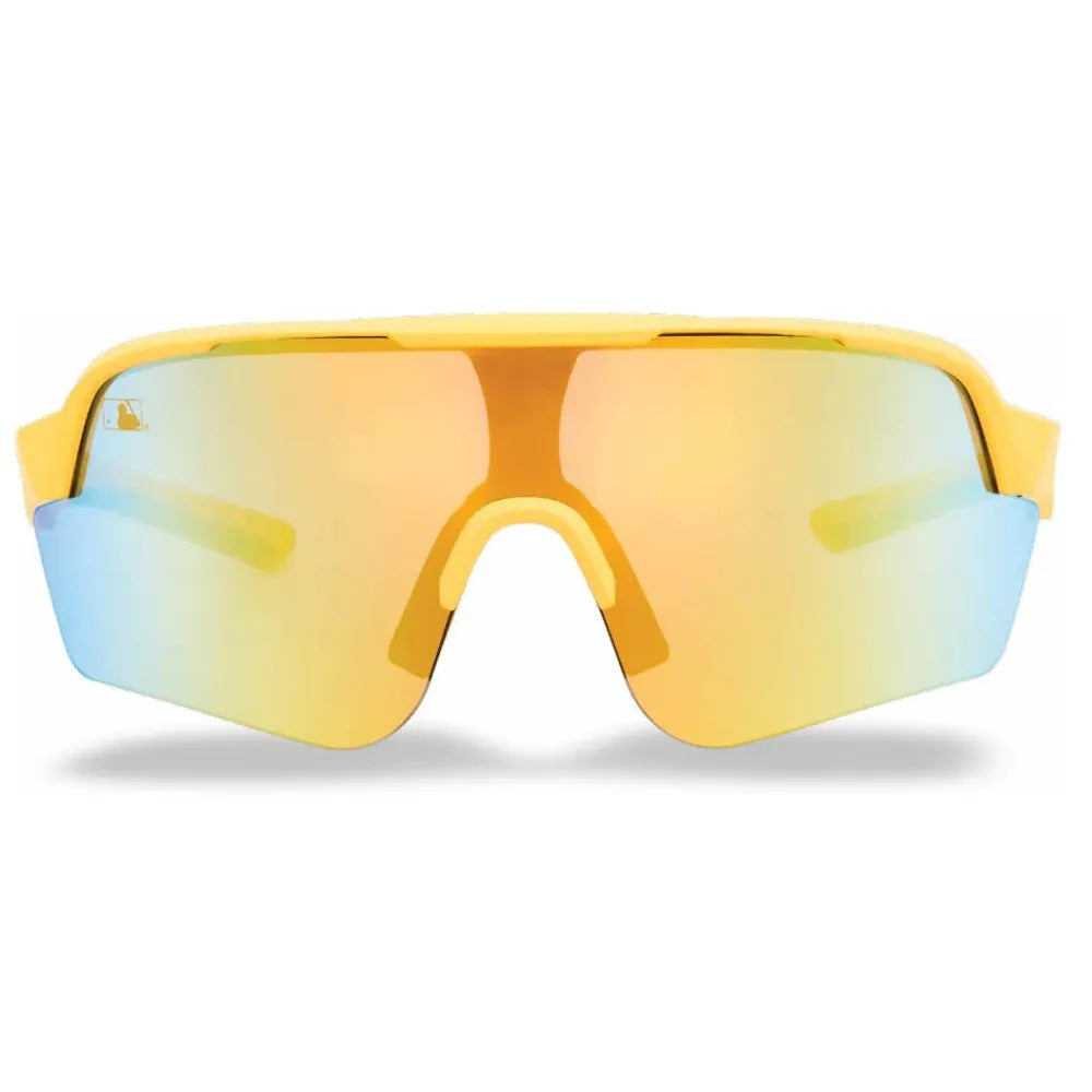 Franklin Baseball / Softball MLB DLX Pro Sunglasses - Adult Vanilla Gold