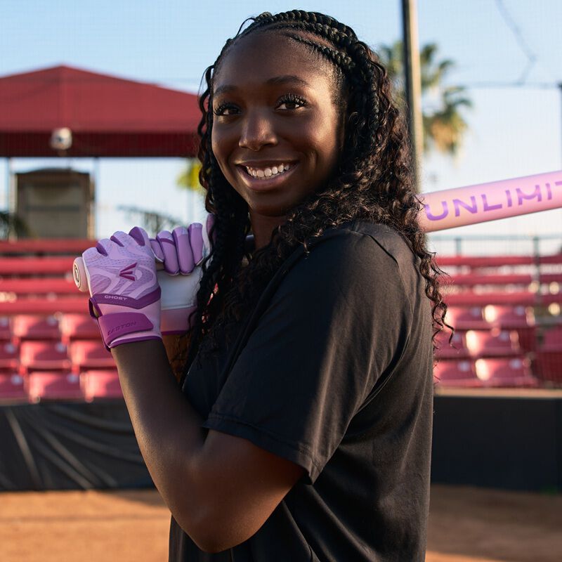 2026 Easton Ghost Ethos Unlimited Edition Fastpitch Batting Gloves GH26FPYBG - Youth