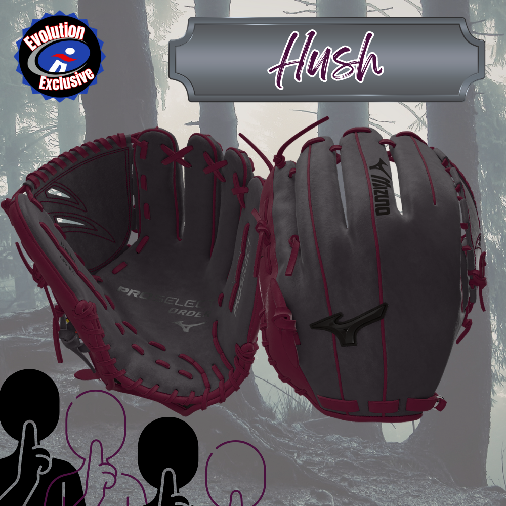 2026 Mizuno Custom Pro Select 12" Evolution Exclusive "Hush" Pitchers Baseball Glove Right Hand Throw GPS-10C