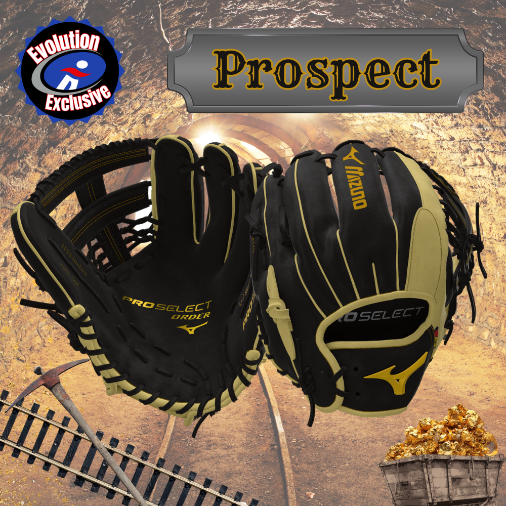 2026 Mizuno Custom Pro Select 11.75" Evolution Exclusive "Prospect" Utility Baseball Glove Right Hand Throw GPS-50C