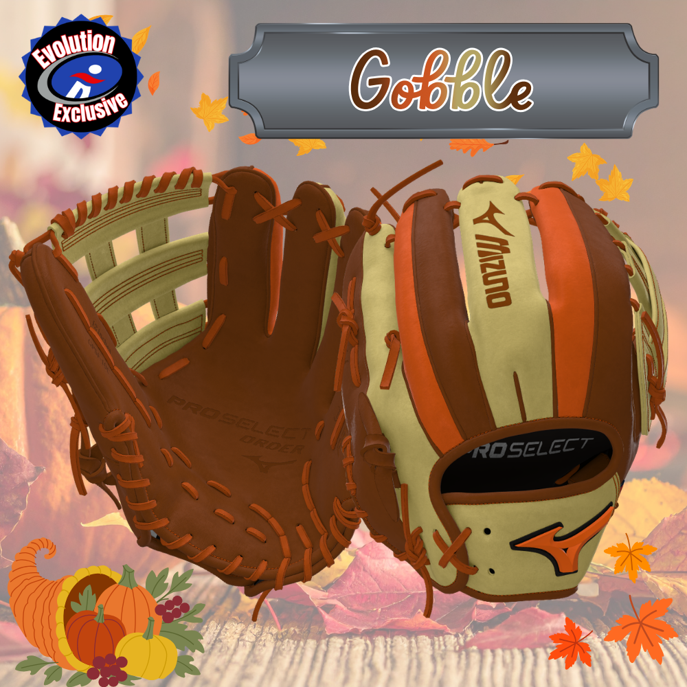2026 Mizuno Custom Pro Select 12" Evolution Exclusive "Gobble" Utility Softball Glove Right Hand Throw GPSF-10C