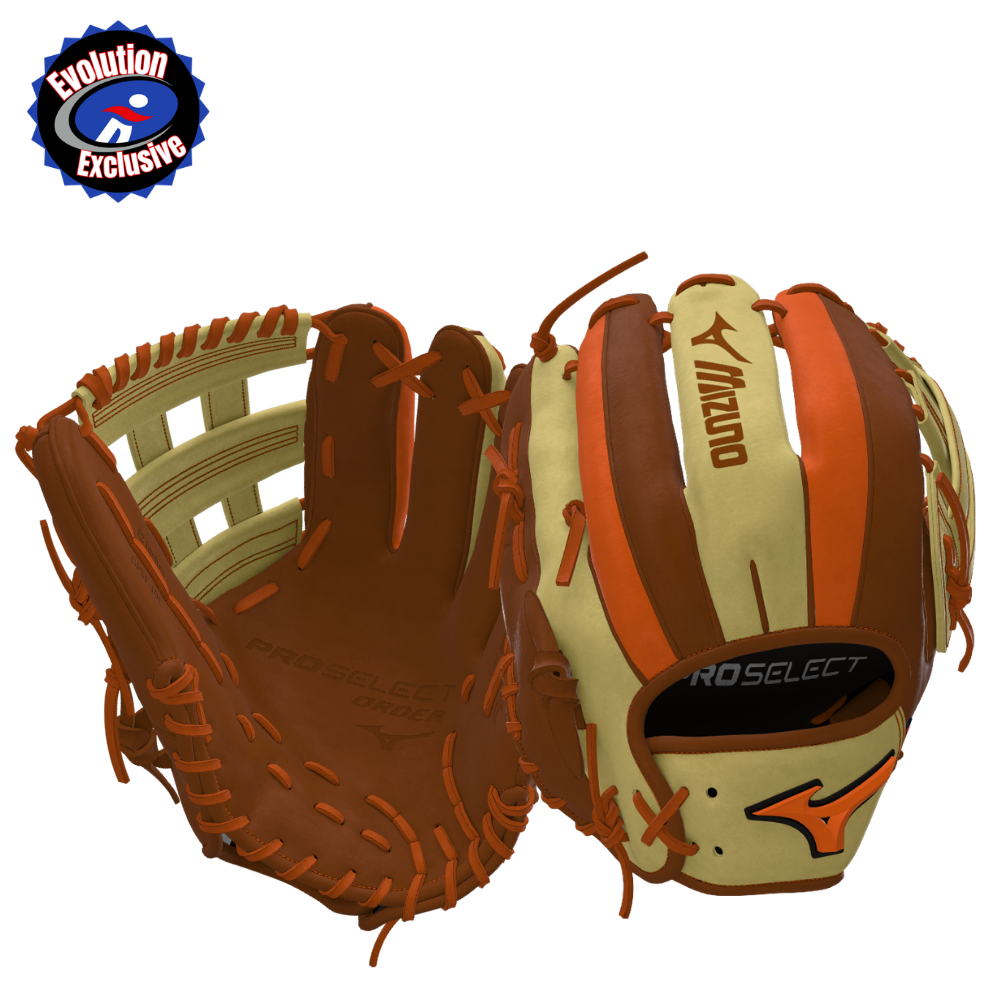 2026 Mizuno Custom Pro Select 12" Evolution Exclusive "Gobble" Utility Softball Glove Right Hand Throw GPSF-10C