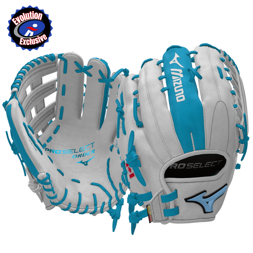 2026 Mizuno Custom Pro Select 12.5" Evolution Exclusive "Frostbite" Utility Softball Glove Right Hand Throw GPSF-70C