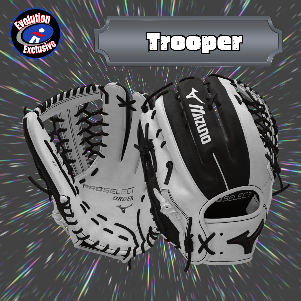 2026 Mizuno Custom Pro Select 14" Evolution Exclusive "Trooper" Outfield Softball Glove Right Hand Throw GPSP-14C