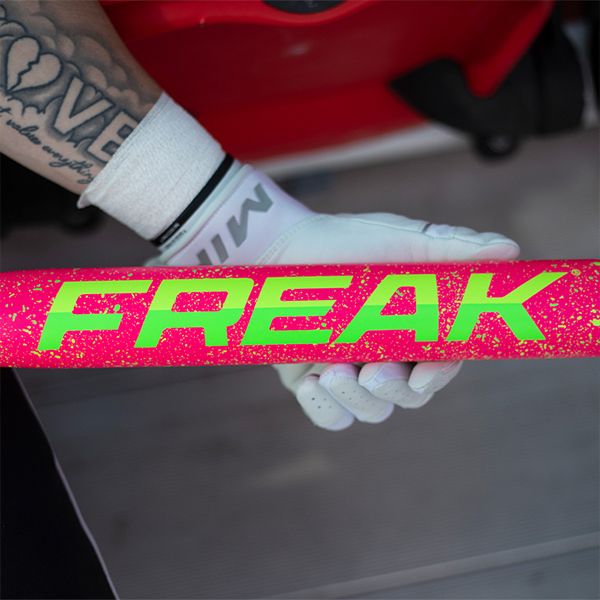 2026 Miken Freak Splatter 2 Piece 13.5" Balanced (0 oz) Slo-Pitch Bat  MSU6FRKB
