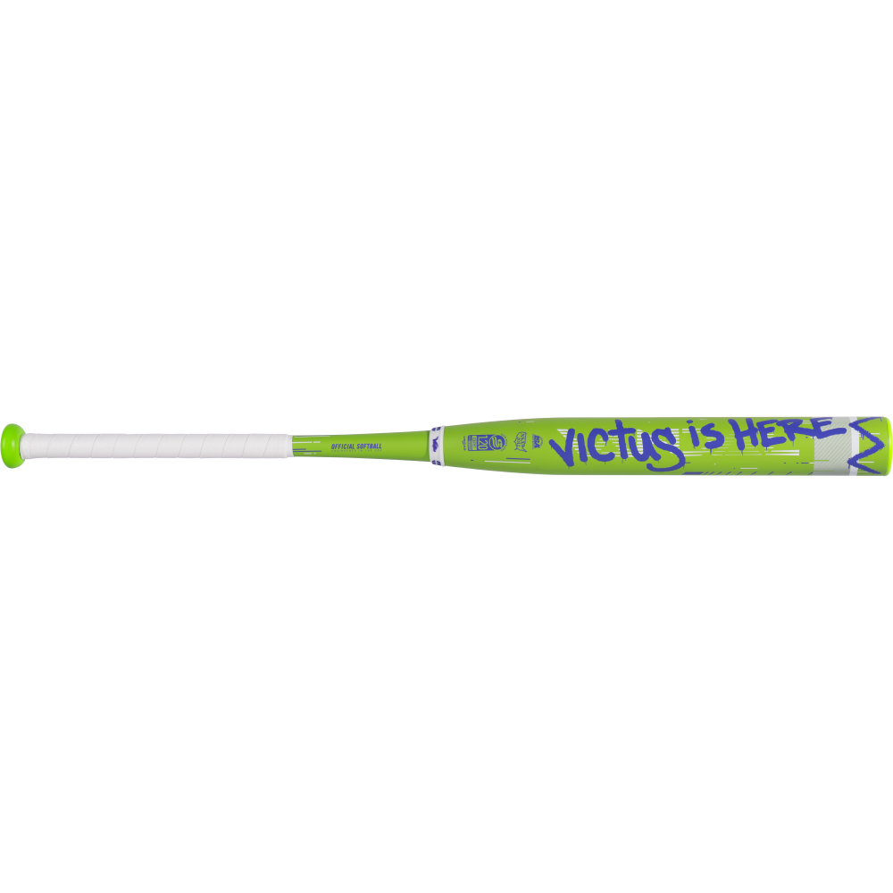 2027 Victus Vandalized Green 2 Piece 12.75" Ya Ya (0.5 oz) Slo-Pitch Bat USSSA  VSPVD22YU
