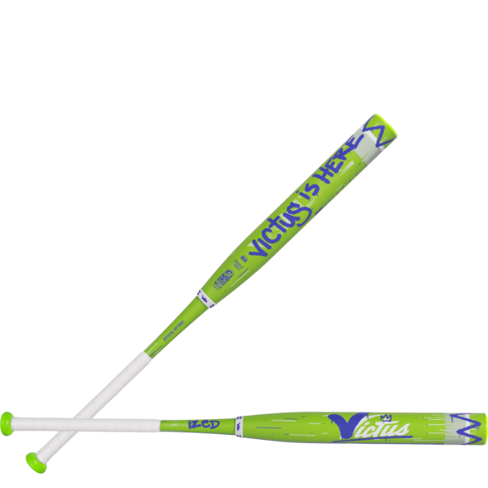 2027 Victus Vandalized Green 2 Piece 12.75" Ya Ya (0.5 oz) Slo-Pitch Bat USSSA  VSPVD22YU