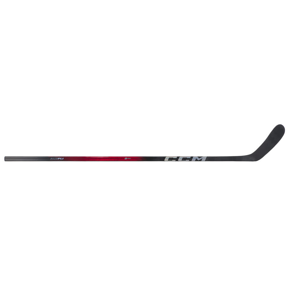 Bâton de hockey CCM Jetspeed FT8 Pro rouge 2025 - Intermédiaire