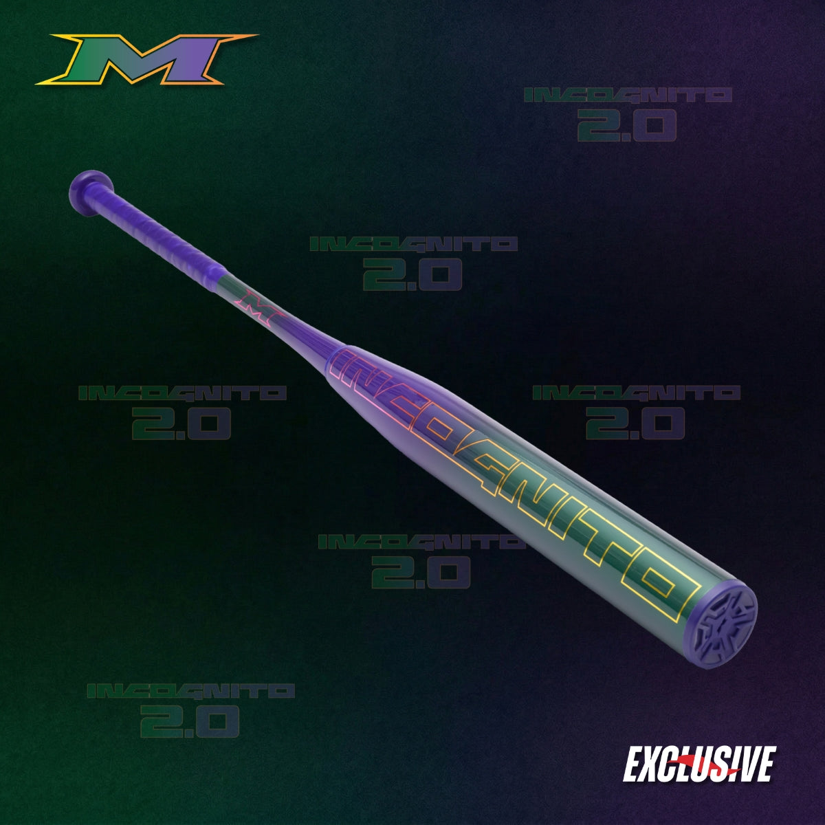 2026 Miken Freak Incognito 2.0 SEC Exclusive 2 Piece Maxload (0.5 oz) 12.75" Slo-Pitch Bat MSU6FINCL