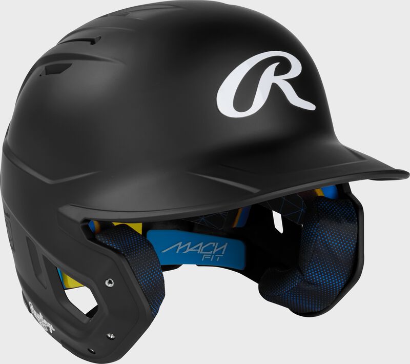 Rawlings Mach Fit 1 Tone Baseball Batting Helmet MACHFIT - One Size
