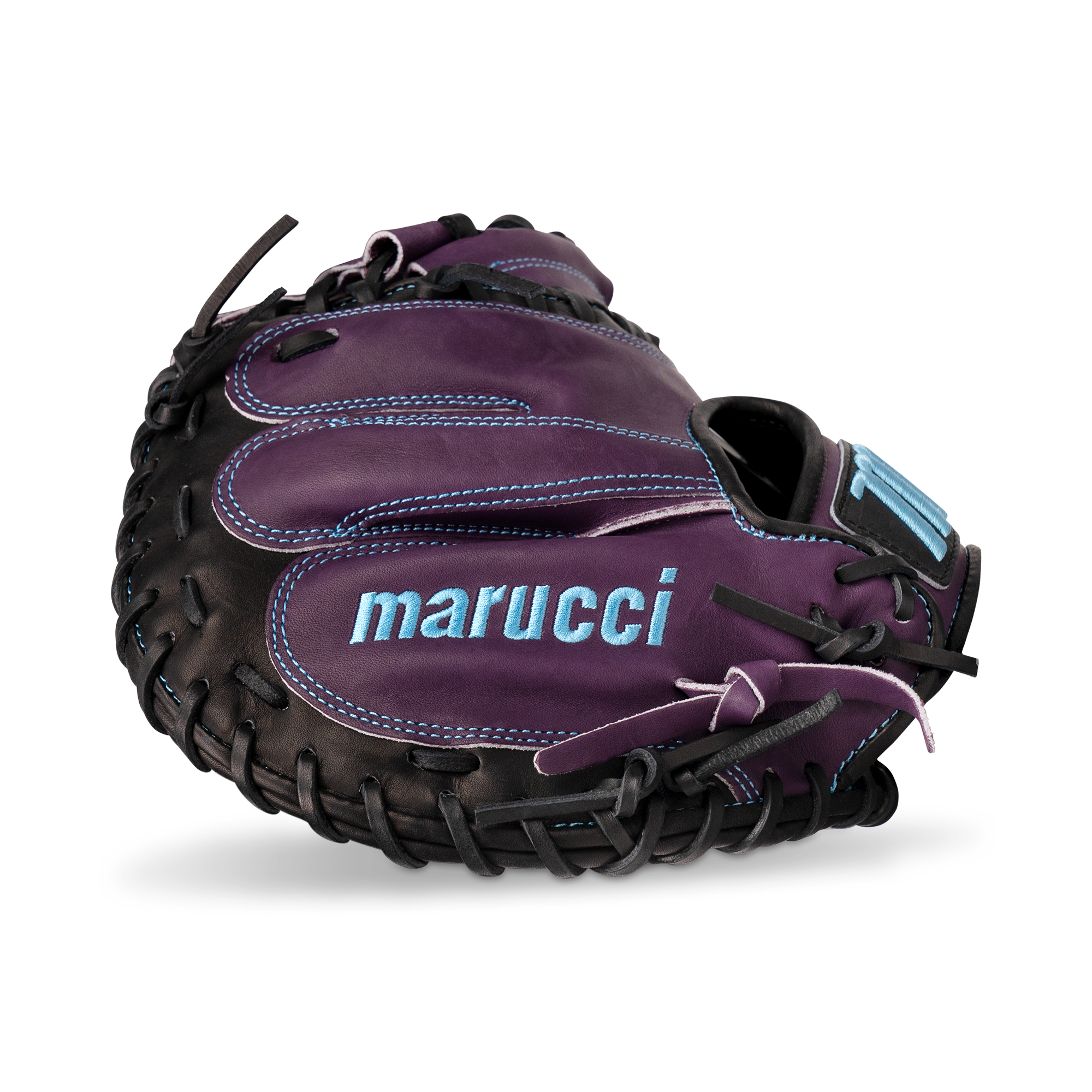 2025 Marucci Cypress V4 235C1 33.5" Catchers Baseball Glove Right Hand Throw-Black/Purple
