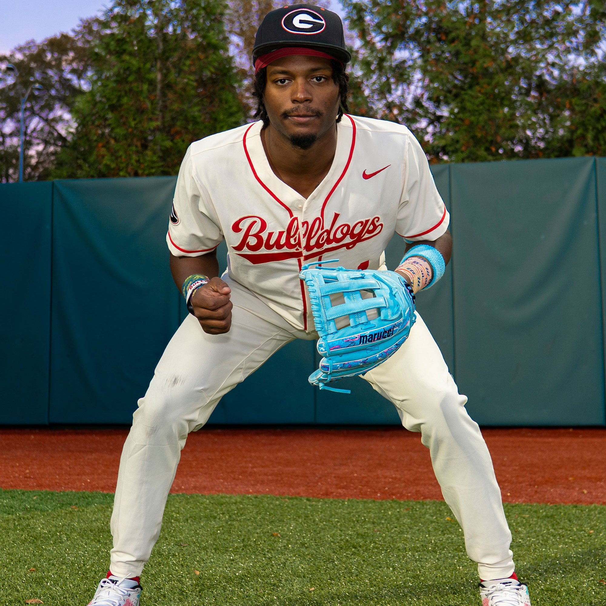 2027 Marucci Cypress Lizard Skins 11.5" Infield Baseball Glove MFGCYLS43A2 Columbia / Vice Camo Right Hand Throw