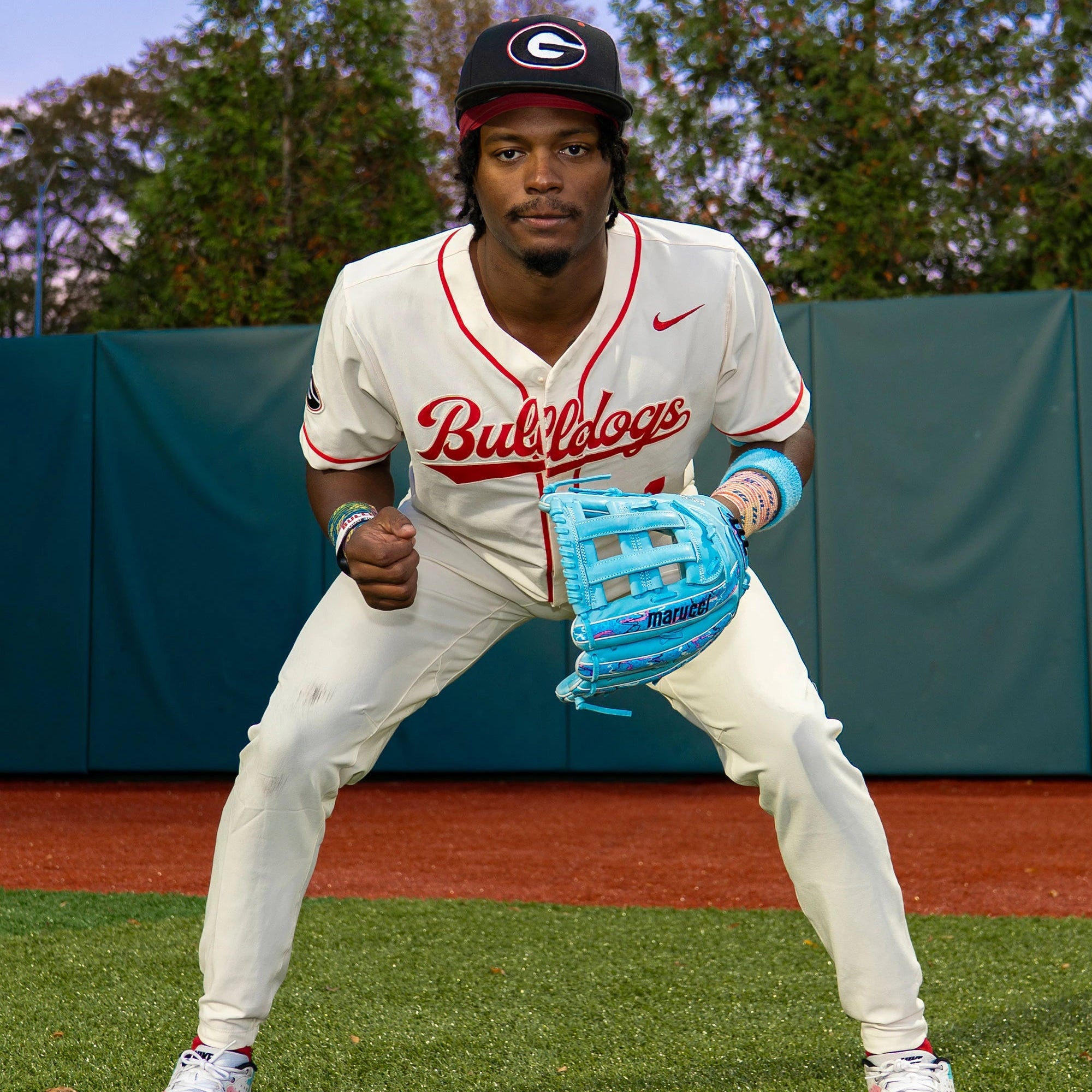 2027 Marucci Cypress Lizard Skins 12" Pitchers  Baseball Glove MFGCYLS45K2 Columbia / Vice Camo Right Hand Throw