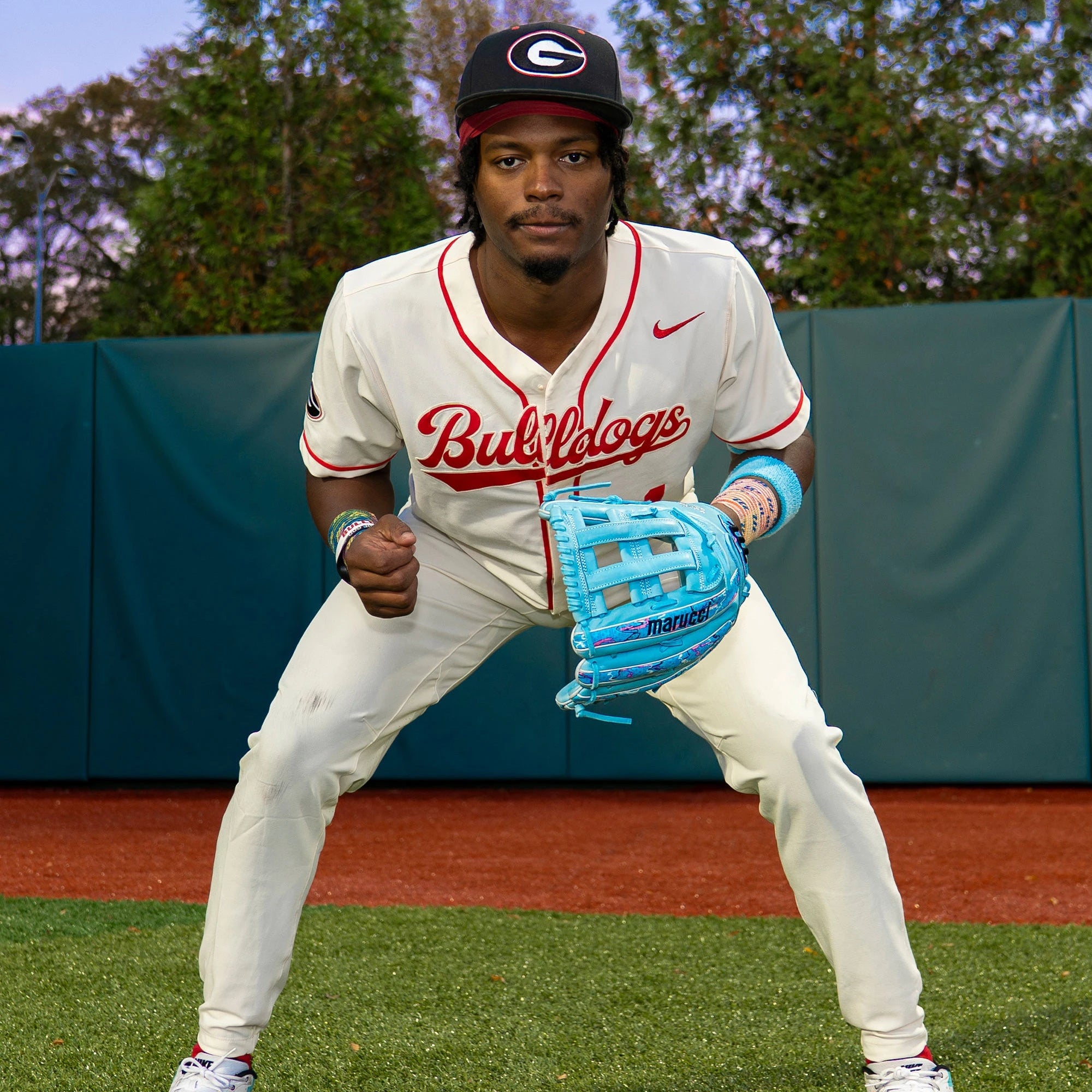 2027 Marucci Cypress Lizard Skins 12.75" Outfield  Baseball Glove MFGCYLS98R3 Columbia / Vice Camo