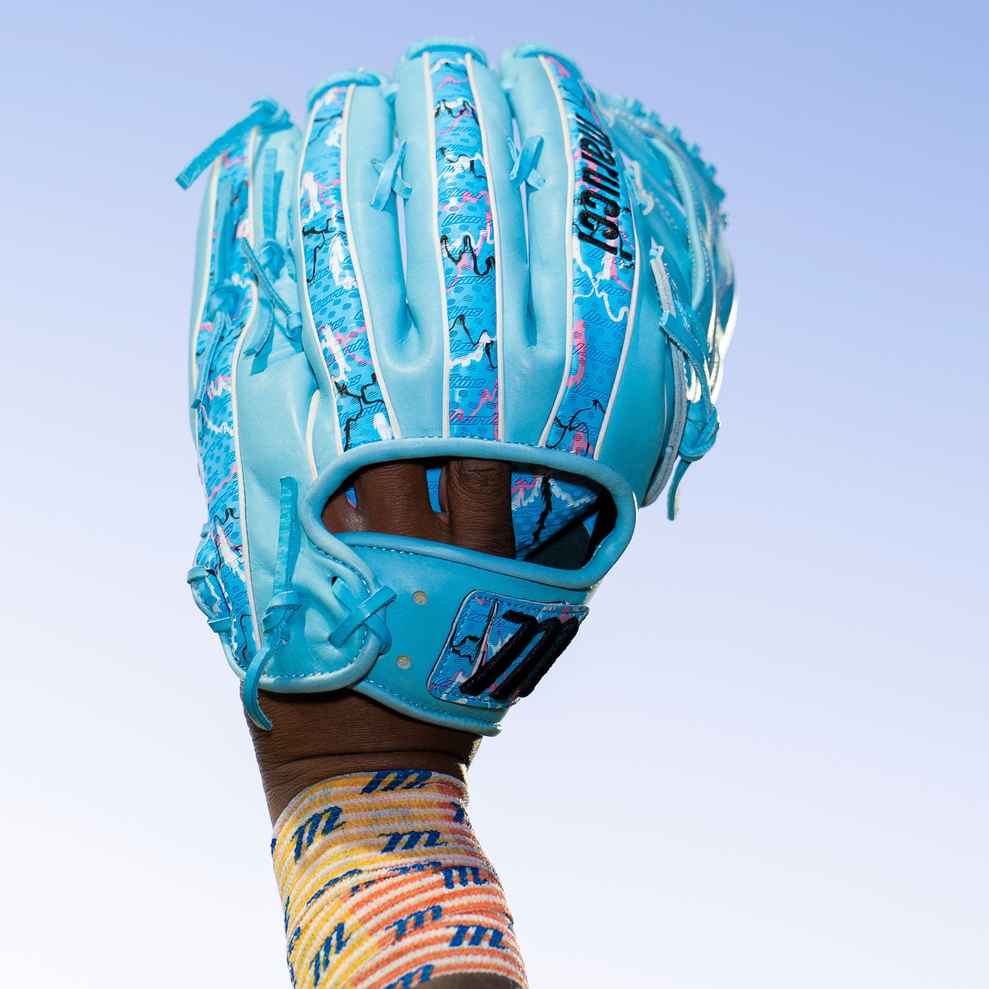 2027 Marucci Cypress Lizard Skins 12.75" Outfield  Baseball Glove MFGCYLS98R3 Columbia / Vice Camo