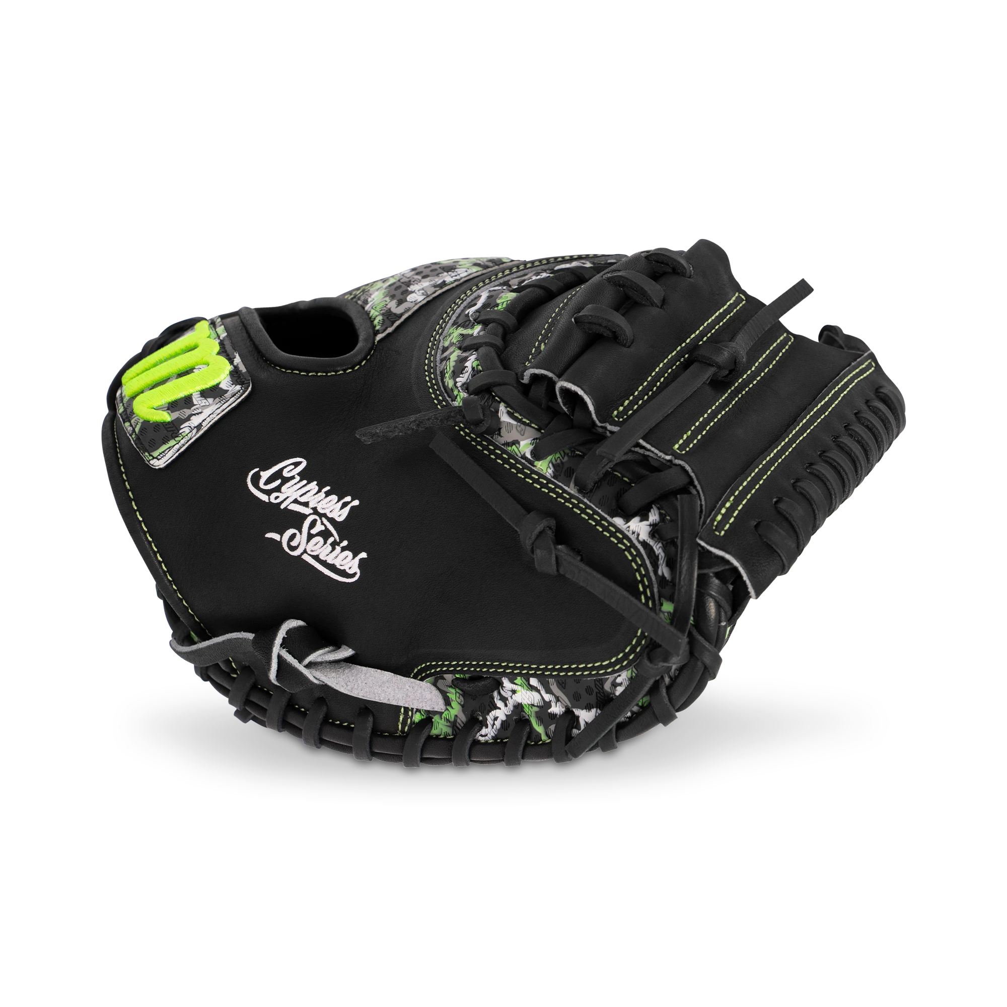 2027 Marucci Cypress Lizard Skins 34" Catchers Baseball Glove MFGCYLS240C1 Black / Goblin Camo Right Hand Throw