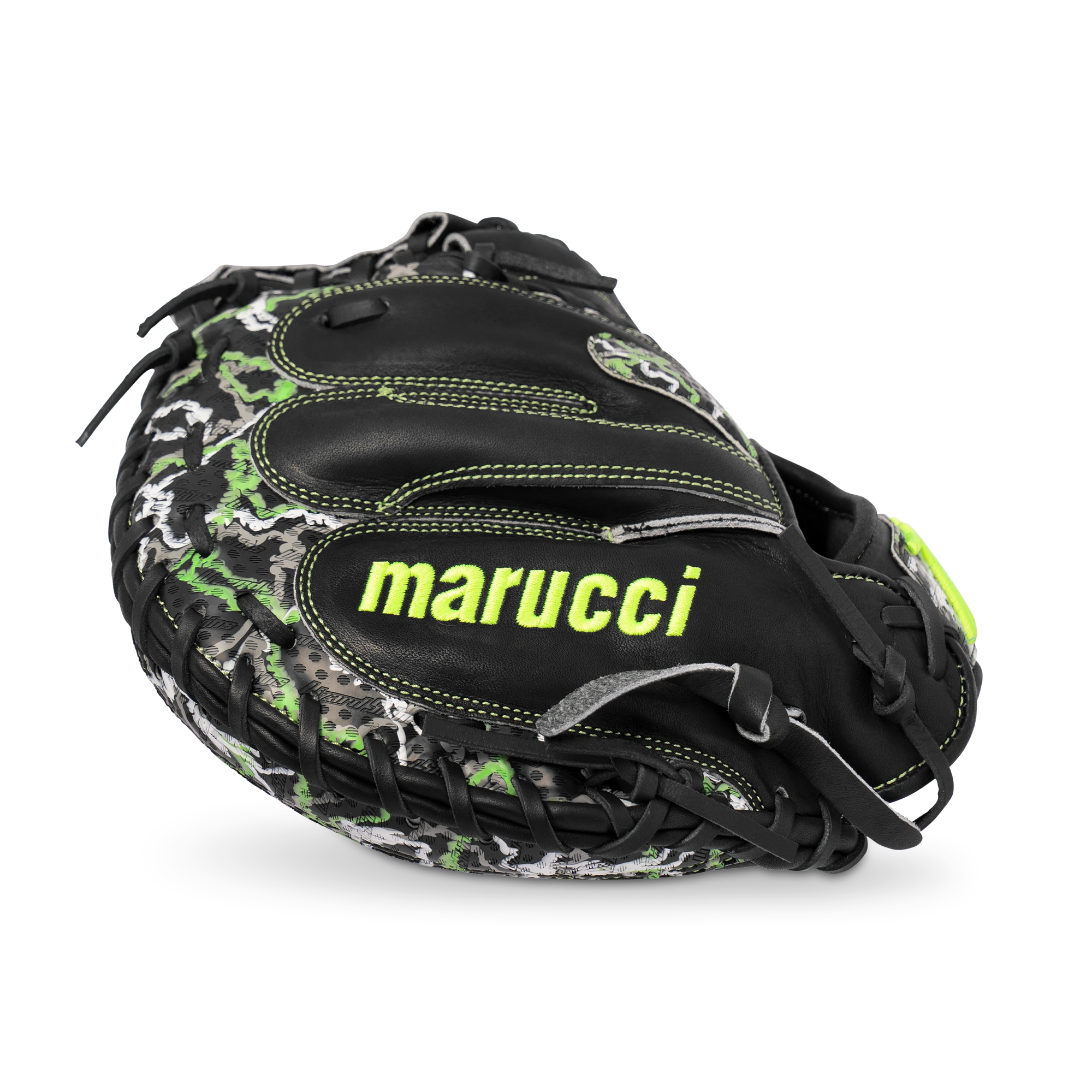 2027 Marucci Cypress Lizard Skins 34" Catchers Baseball Glove MFGCYLS240C1 Black / Goblin Camo Right Hand Throw