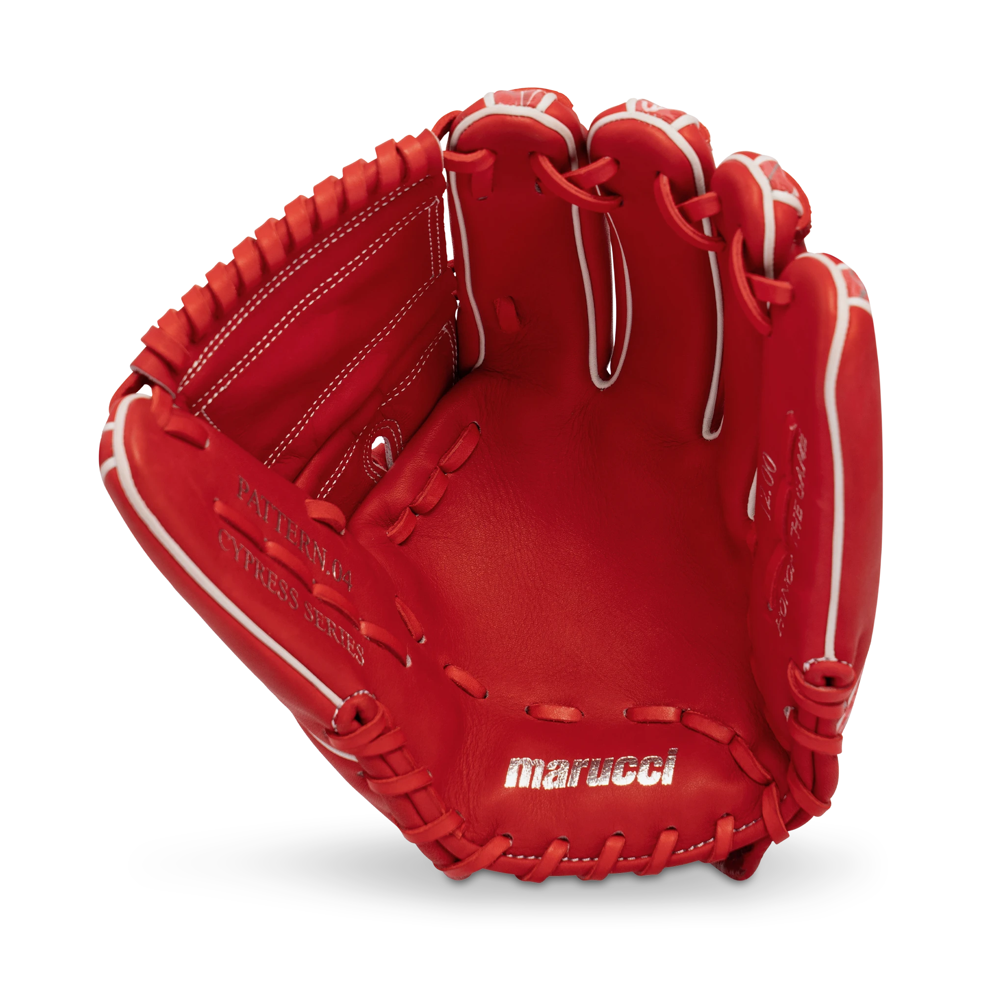 2027 Marucci Cypress Lizard Skins 12" Pitchers  Baseball Glove MFGCYLS45K2 Red / Scarlet Camo Right Hand Throw