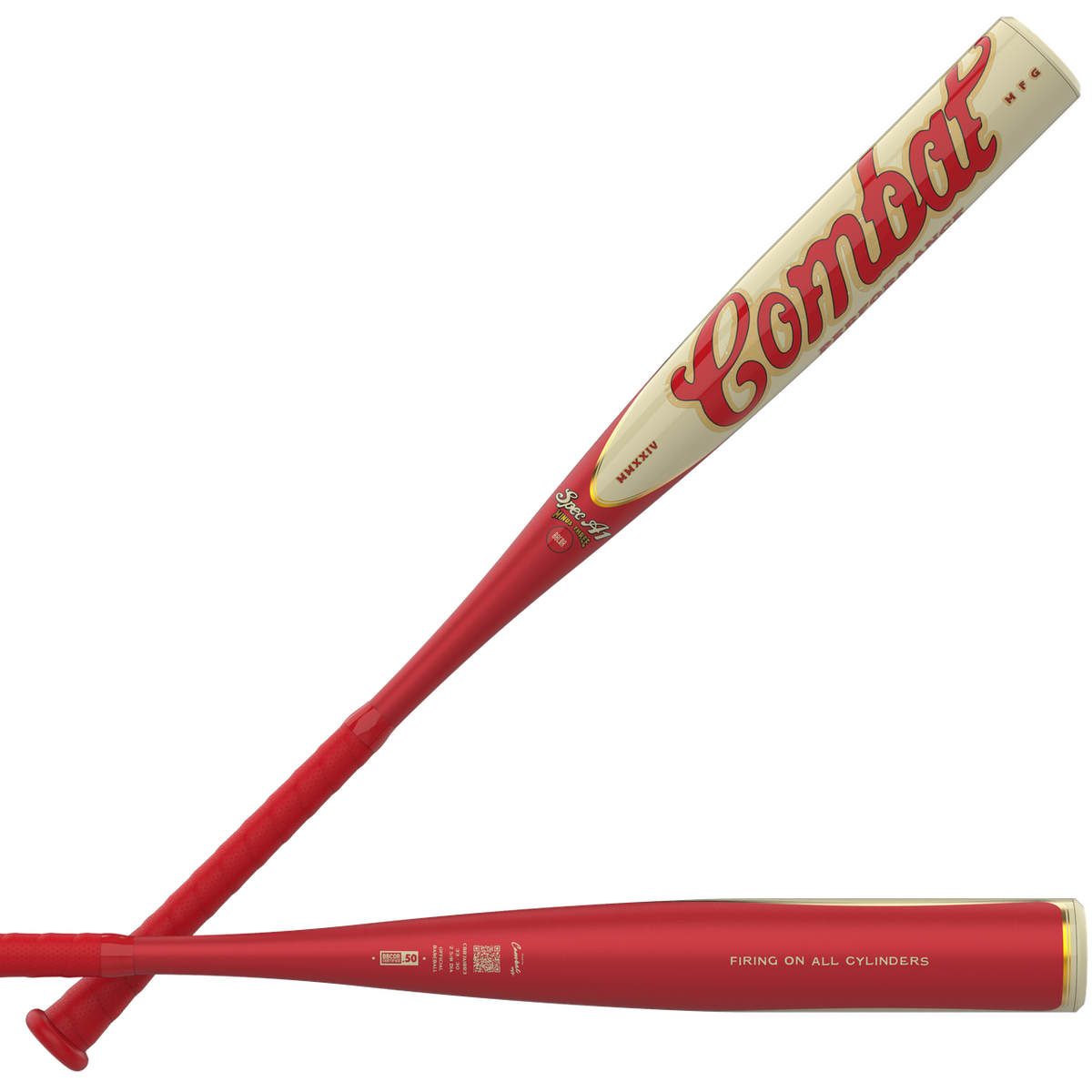 2027 Combat Steel Horse " Red Rider" 1 Piece -3 Baseball Bat BBCOR CBB7A1RR3