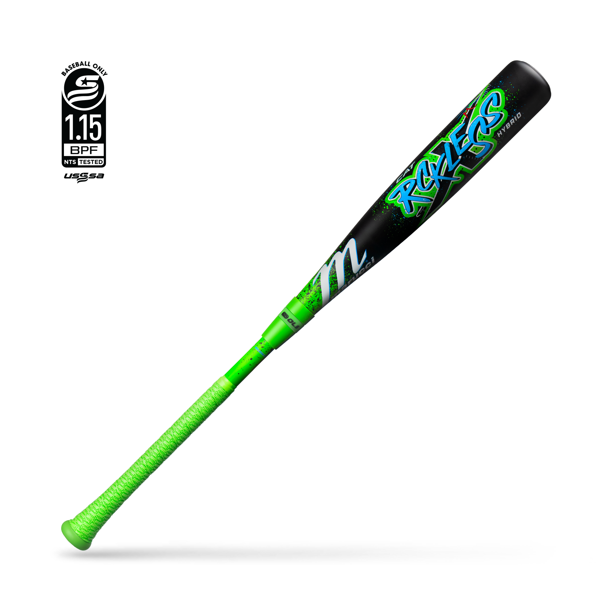 2025 Marucci Cat X Rckless Hybrid -10 2 Piece Baseball Bat USSSA