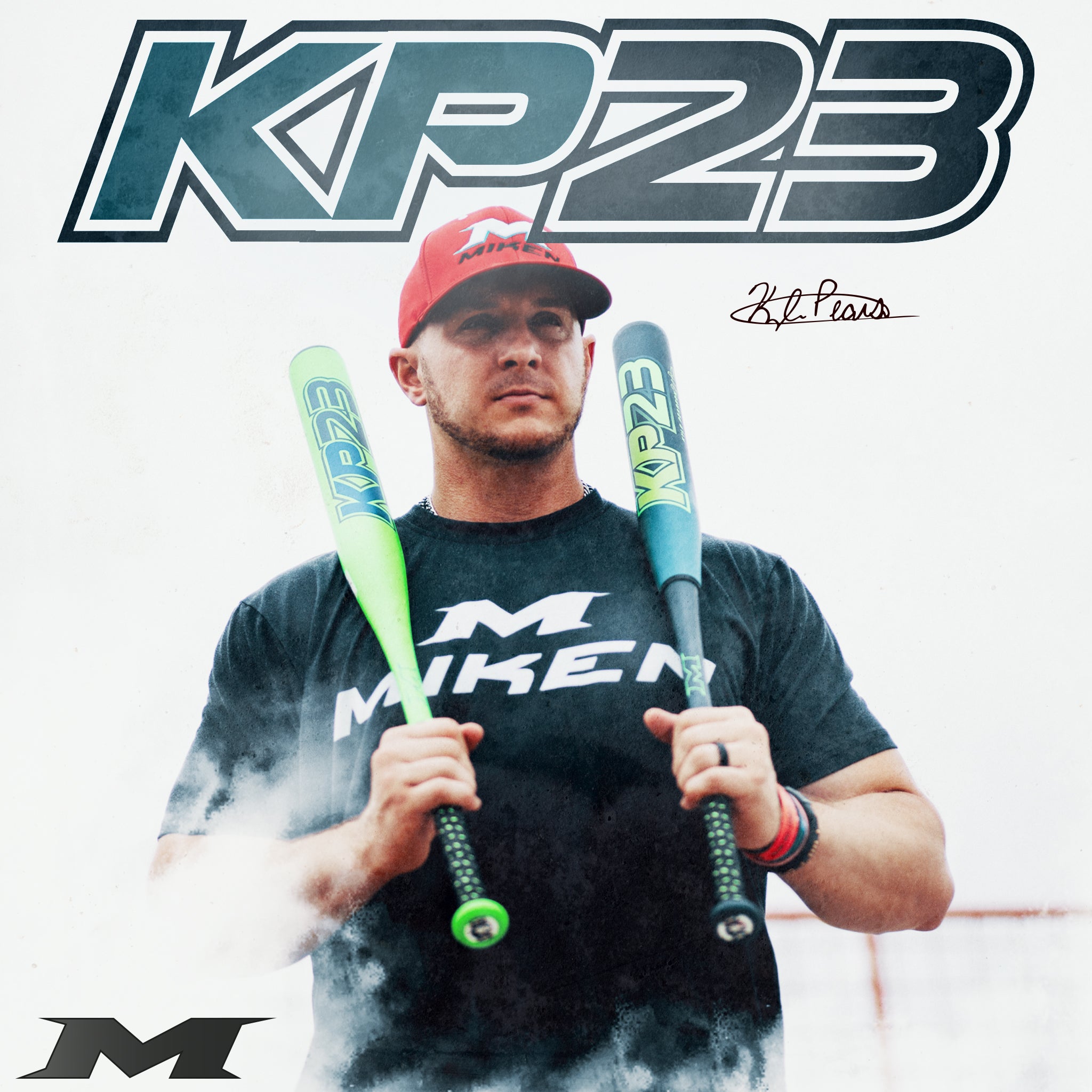 2025 Miken KP23 Kyle Pearson 1 Piece 12.5" Maxload (0.5 oz) Slo-Pitch Bat - MSU5KP1L