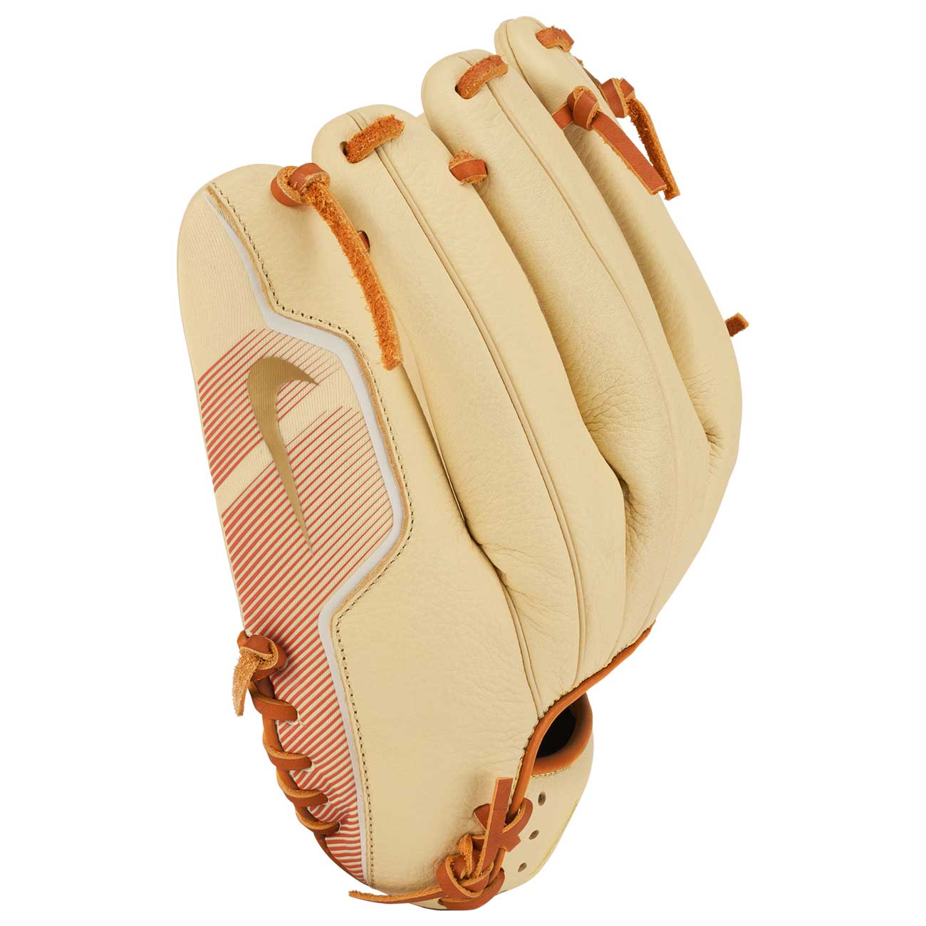 2025 Nike Vapor 11.5" Infield Baseball Glove Right Hand Throw - Cream / Orange