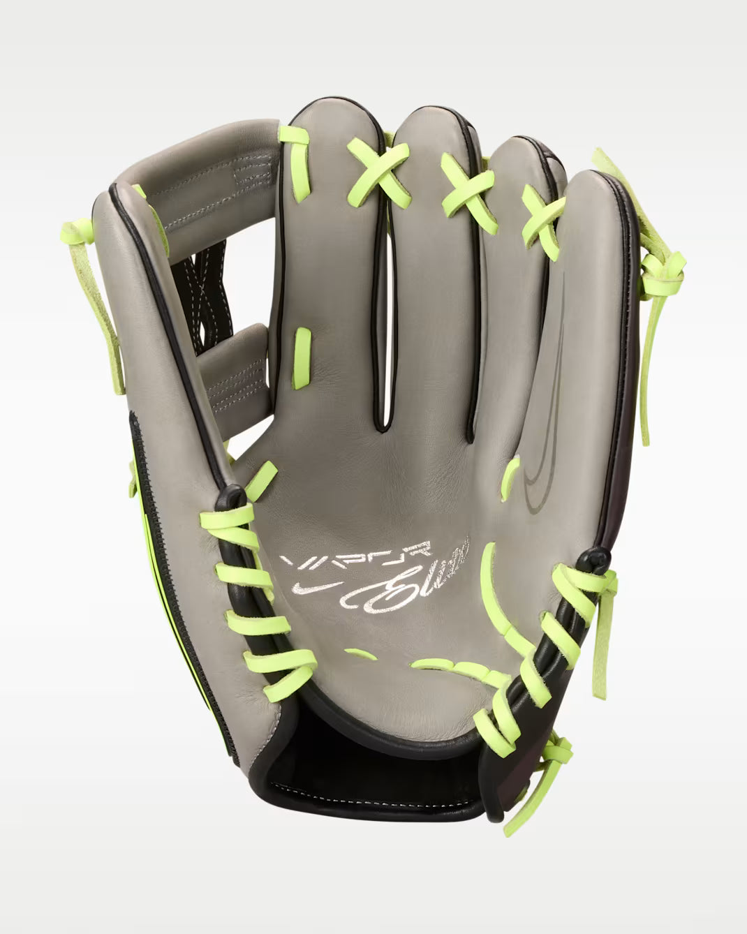 2025 Nike Vapor Elite Snake Eyes Web 11.5" Infield Baseball Glove Right Hand Throw - Grey / Volt / Black