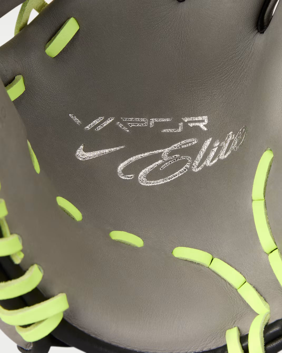 2025 Nike Vapor Elite Snake Eyes Web 11.5" Infield Baseball Glove Right Hand Throw - Grey / Volt / Black