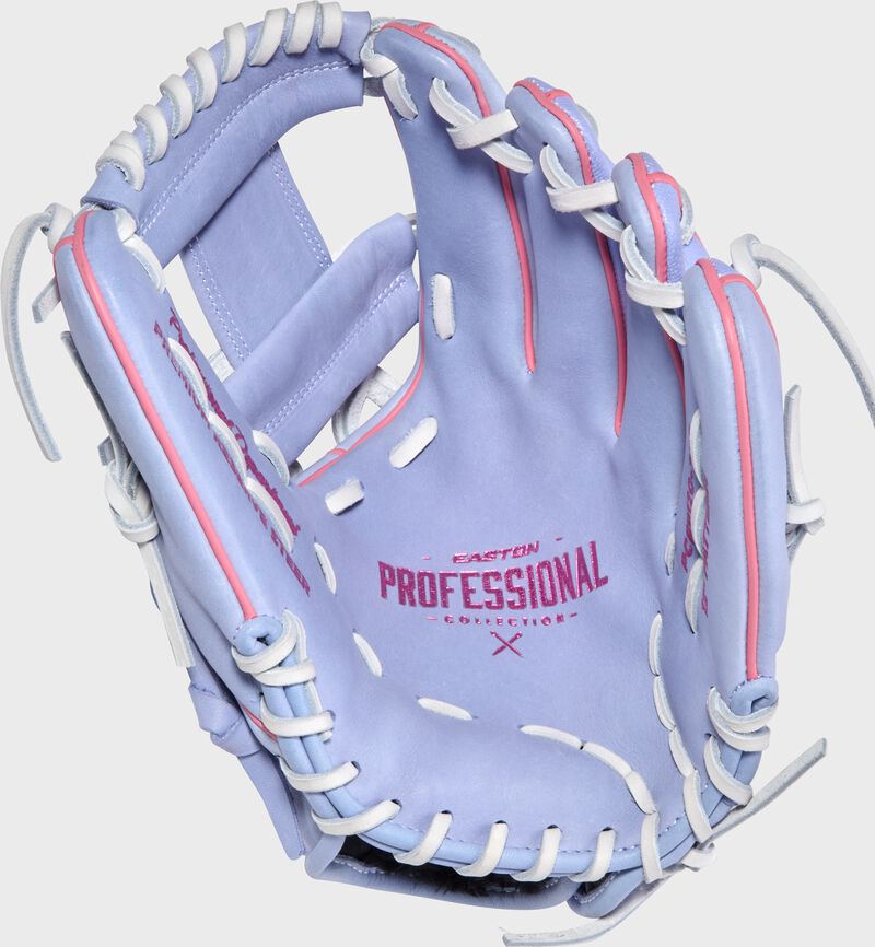 2026 Easton Color Splash 3.0 Pro Collection  12" Fastpitch Utility Glove PCFP120-2PE - Perrywinkle / Pink