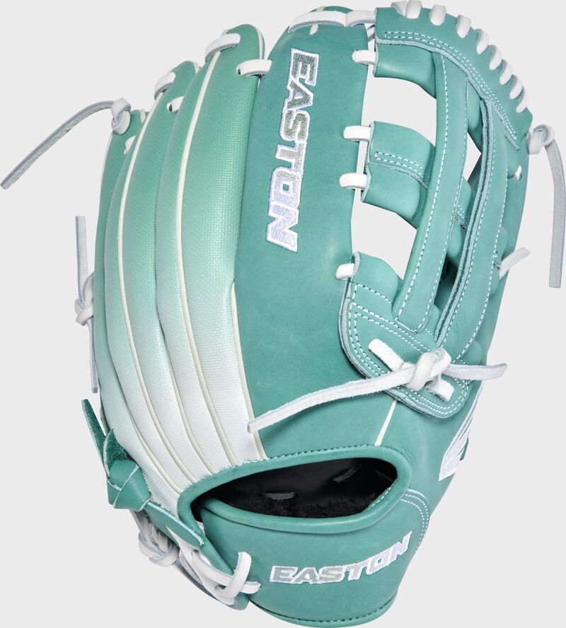 2026 Easton Color Splash 3.0 Pro Collection  12.5" Fastpitch Outfield Glove PCFP125-6SP - Spruce / White