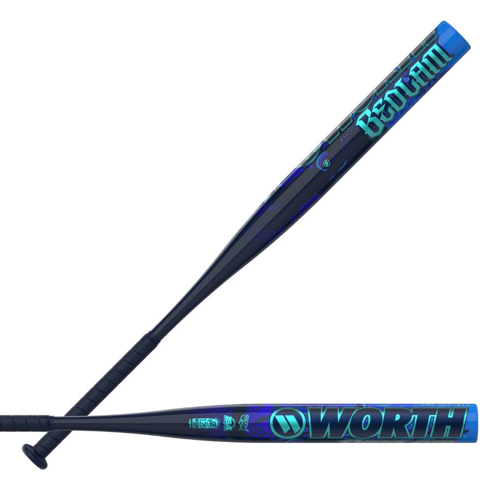 2026 Worth Bedlam The Depths Evolution Exclusive 1 Piece XL Load (0.5 oz) 14'' Slo-Pitch Bat WSU6DBSBL