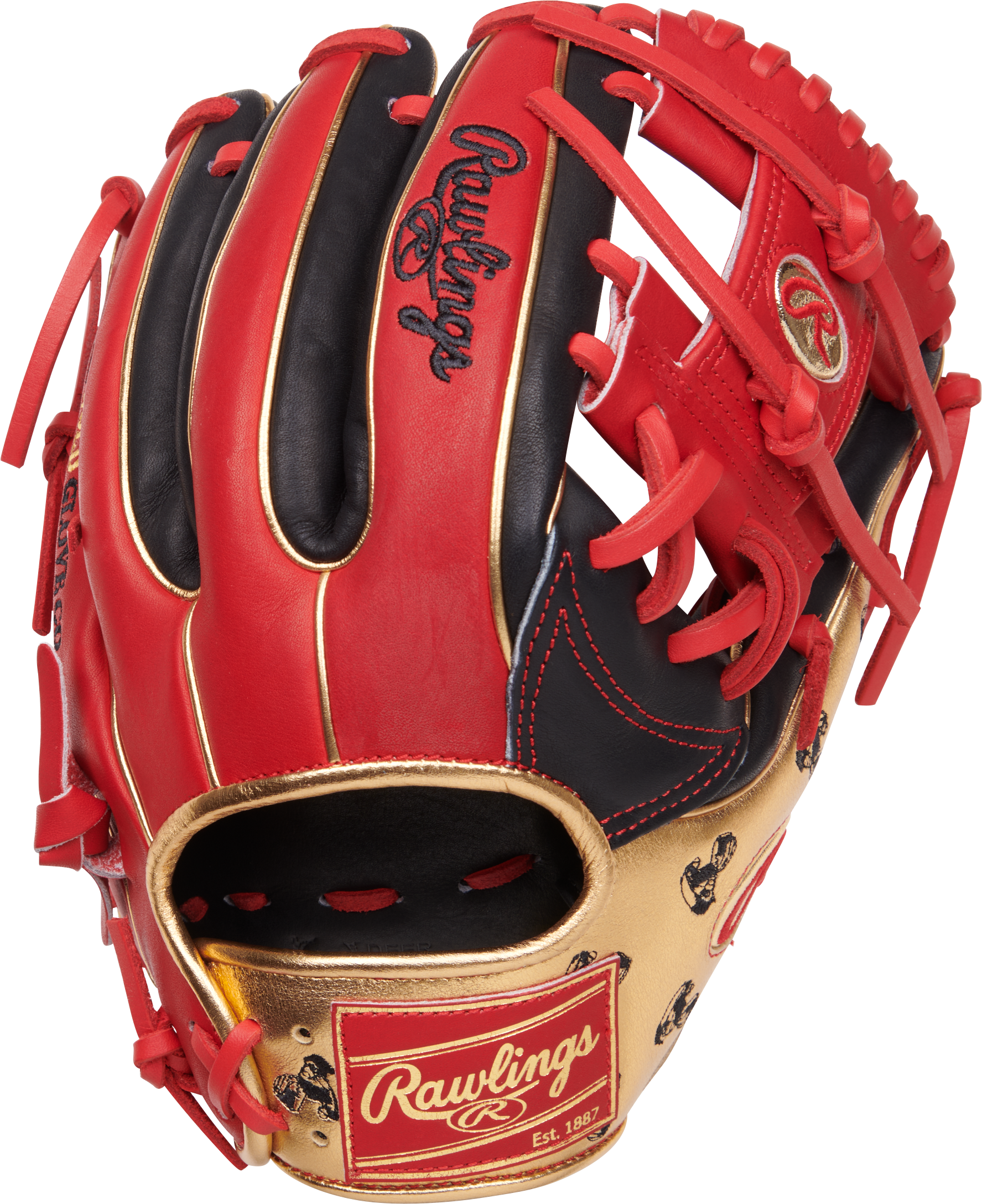 2025 Rawlings Heart of the Hide Gold Glove Club June 11.5" Infield Baseball Glove PRO-GOLDYIX Right Hand Throw