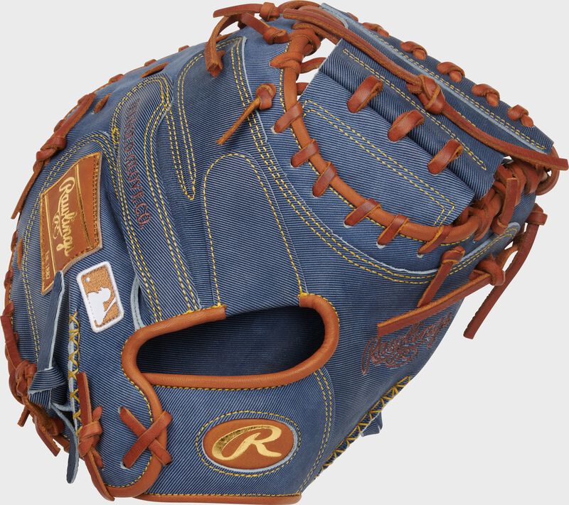 2024 Rawlings Heart of the Hide Pro Label Denim 34" Catchers Ball Glove PROCM43D