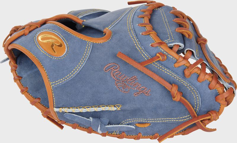 2024 Rawlings Heart of the Hide Pro Label Denim 34" Catchers Ball Glove PROCM43D