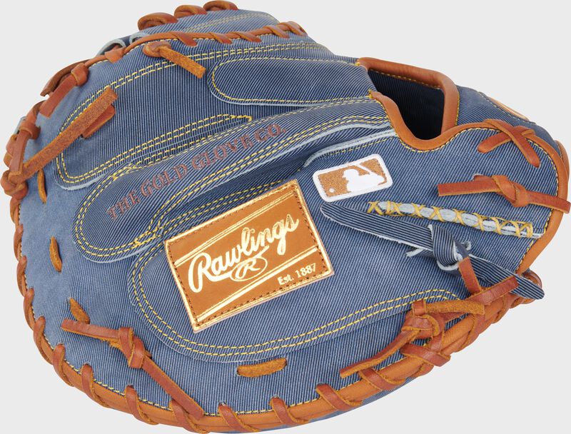 2024 Rawlings Heart of the Hide Pro Label Denim 34" Catchers Ball Glove PROCM43D