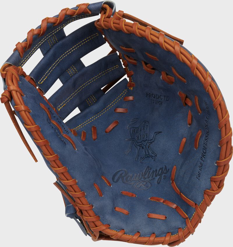 2024 Rawlings Heart of the Hide Pro Label Denim 13" First Base Ball Glove PRODCTD