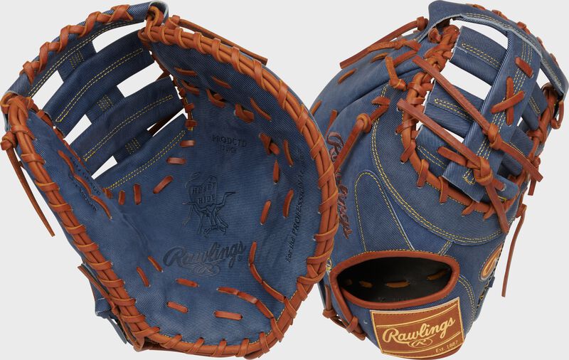 2024 Rawlings Heart of the Hide Pro Label Denim 13" First Base Ball Glove PRODCTD