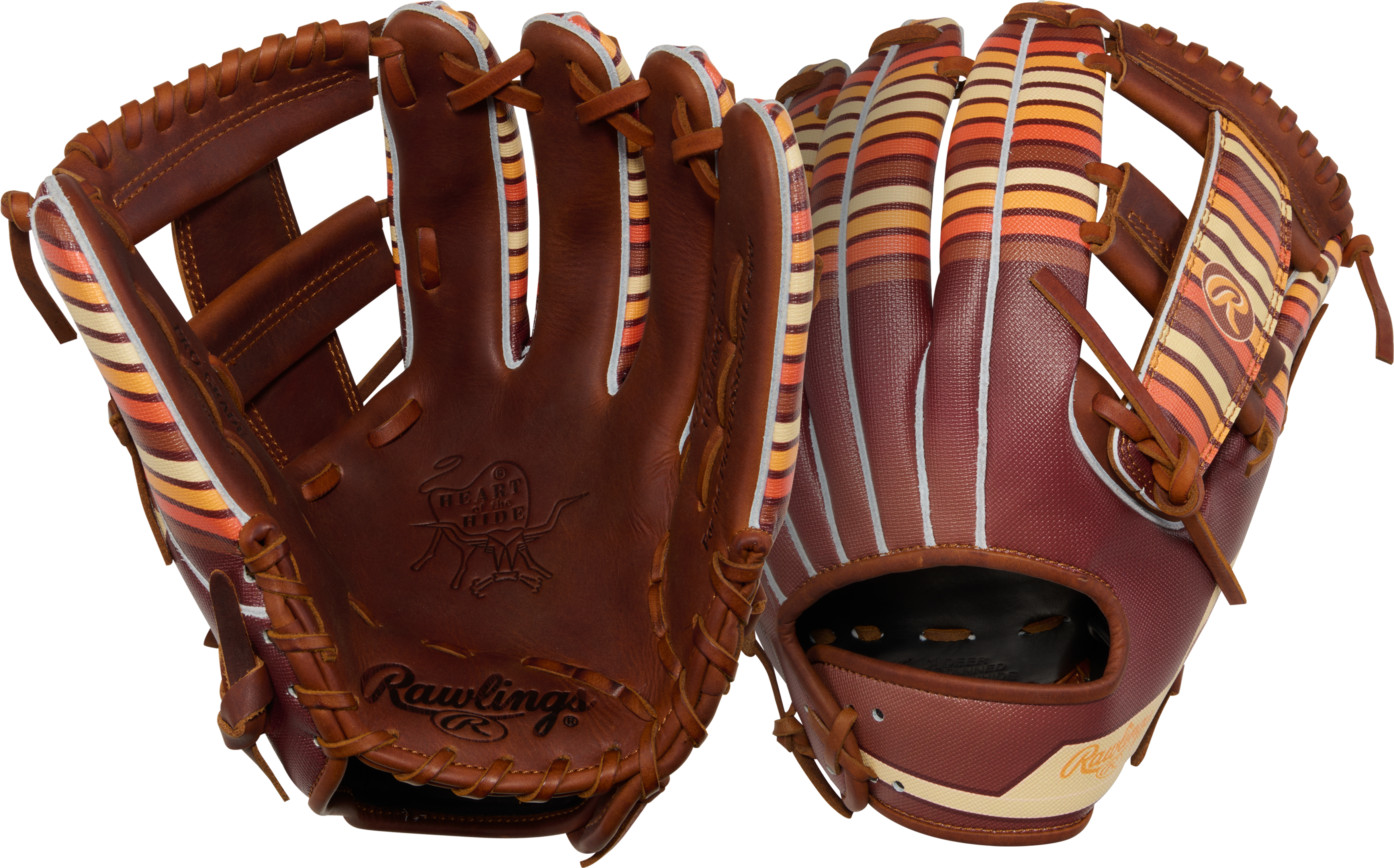 2025 Rawlings Heart of the Hide Gold Glove Club December 11.75" Utility Baseball Glove PROR2175-13TI Right Hand Throw