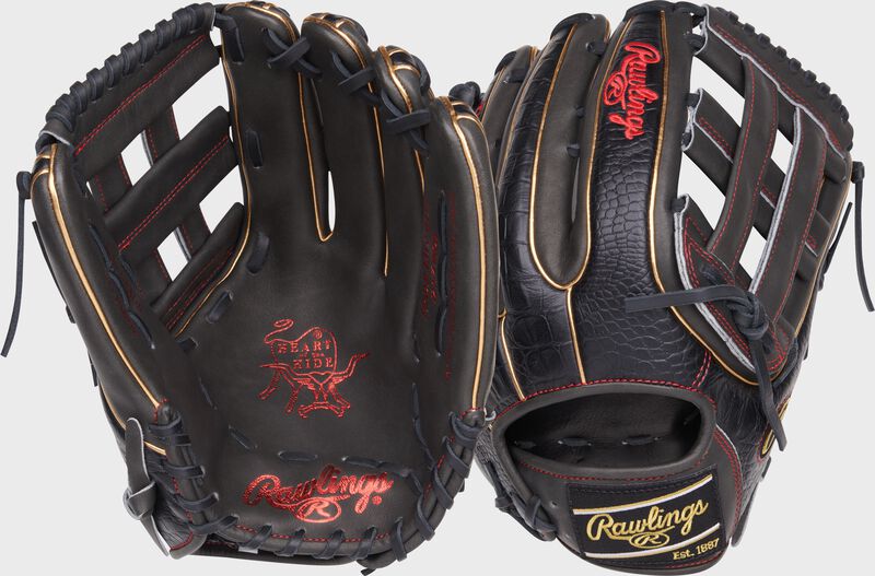 2025 Rawlings Heart of the Hide 12.75" Outfield Baseball Glove PROR3319-6DS Left Hand Throw