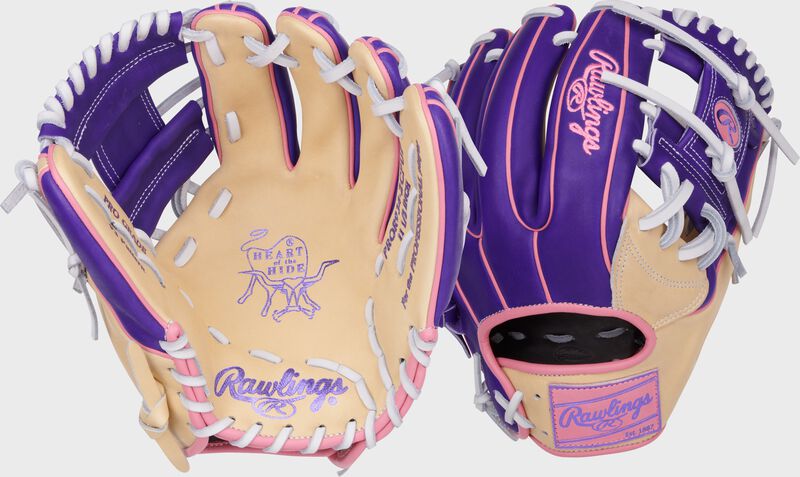 2025 Rawlings Heart of the Hide Vibrant Series 11.5 Infield Baseball Glove PROR934-2CPUP Right Hand Throw