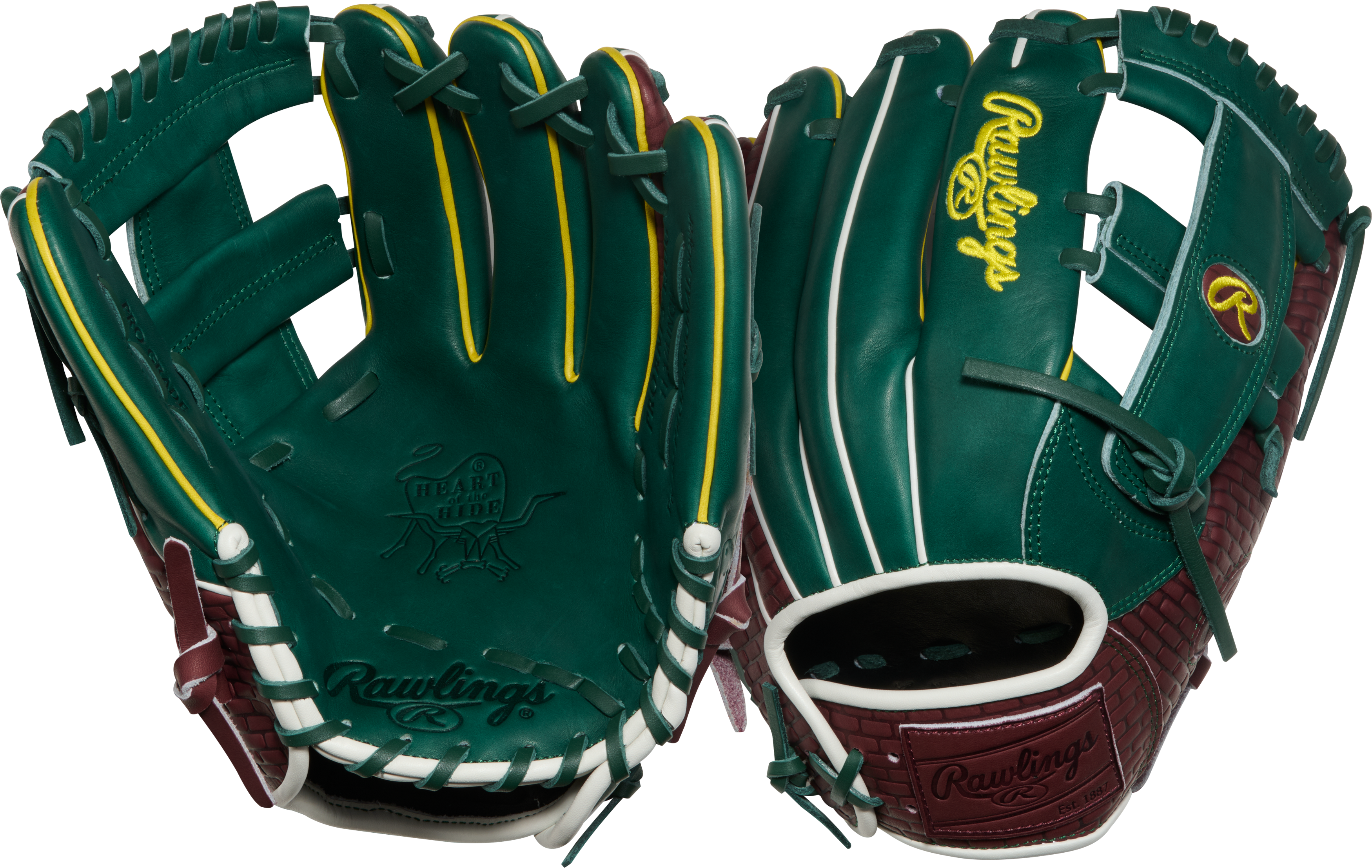 2025 Rawlings Heart of the Hide Gold Glove Club Sep 11.75" Infield Baseball Glove PRORNP5-13DG Right Hand Throw