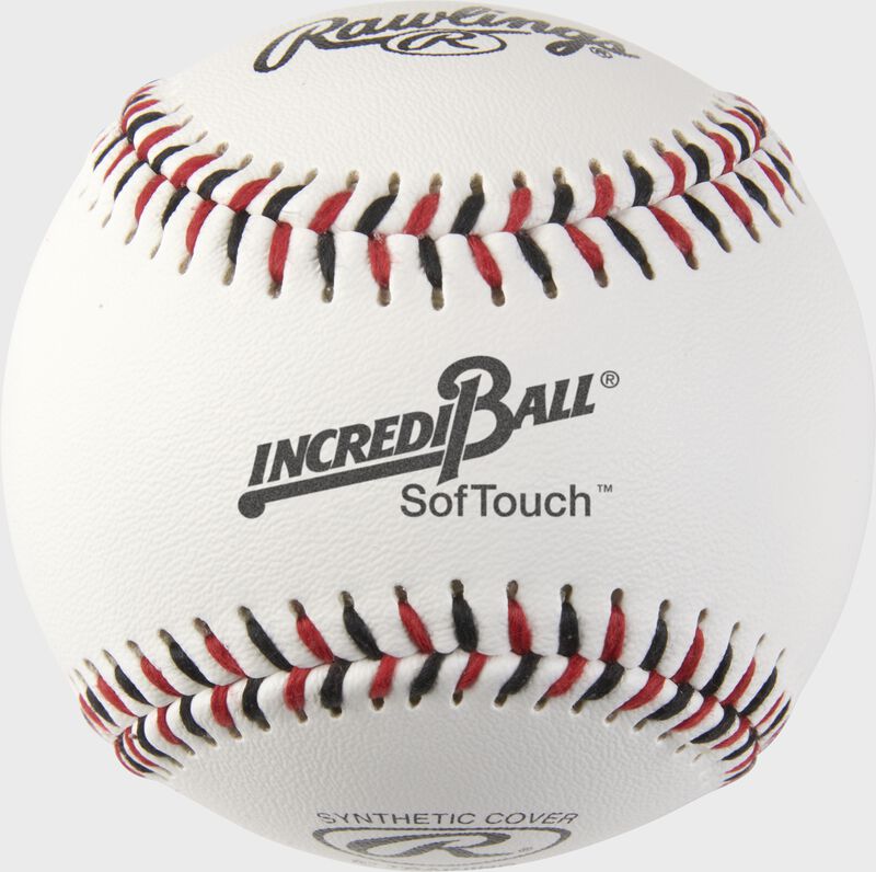 Balle de baseball d'entraînement Rawlings IncrediBall Soft Touch 9" - Douzaine RIB9ST