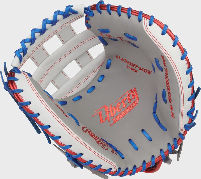 2025 Rawlings Liberty Advanced 33" Catchers Softball Glove Right Hand Throw RLACM33FP-24GW