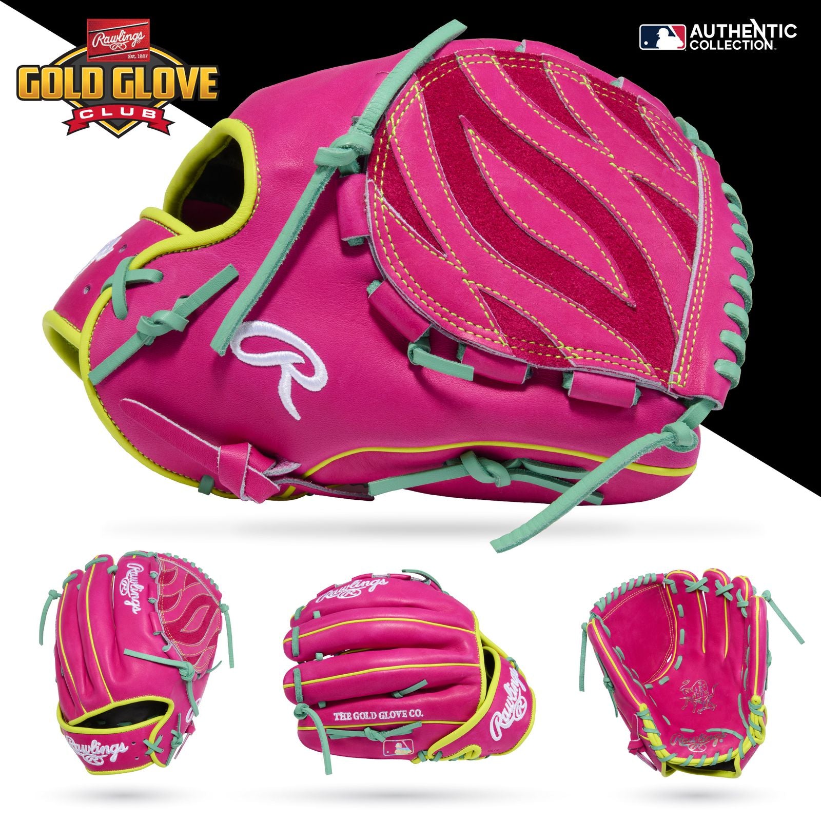 【新品未使用】Rawlings Gold Glove 限定カラー軟式グローブ 2026 Rawlings Heart of the Hide Gold Glove Club January 12