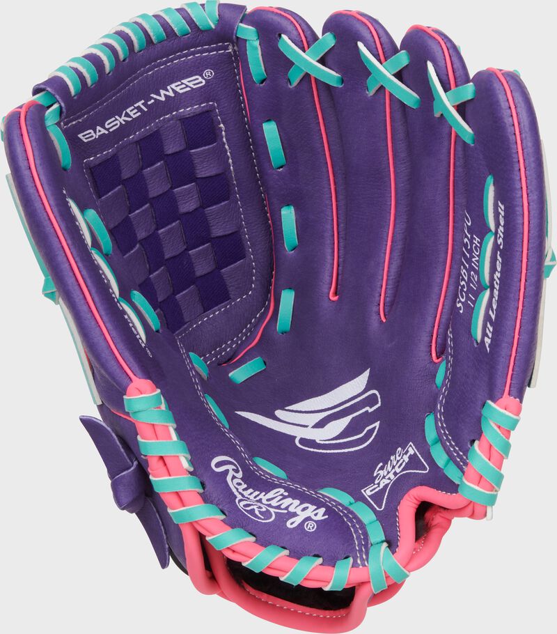 2025 Rawlings Sure Catch Youth 11.5" Infield Baseball Glove Right Hand Throw SCSB115PU