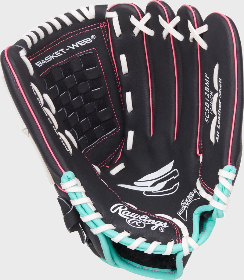 2025 Rawlings Sure Catch Youth 12" Outfield Baseball Glove Left Hand Throw SCSB12BMP
