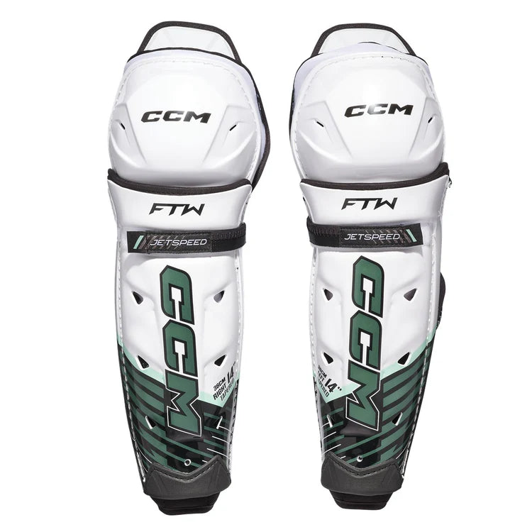 2024 CCM Jetspeed FTW Hockey Shin Guard - Junior - Girls