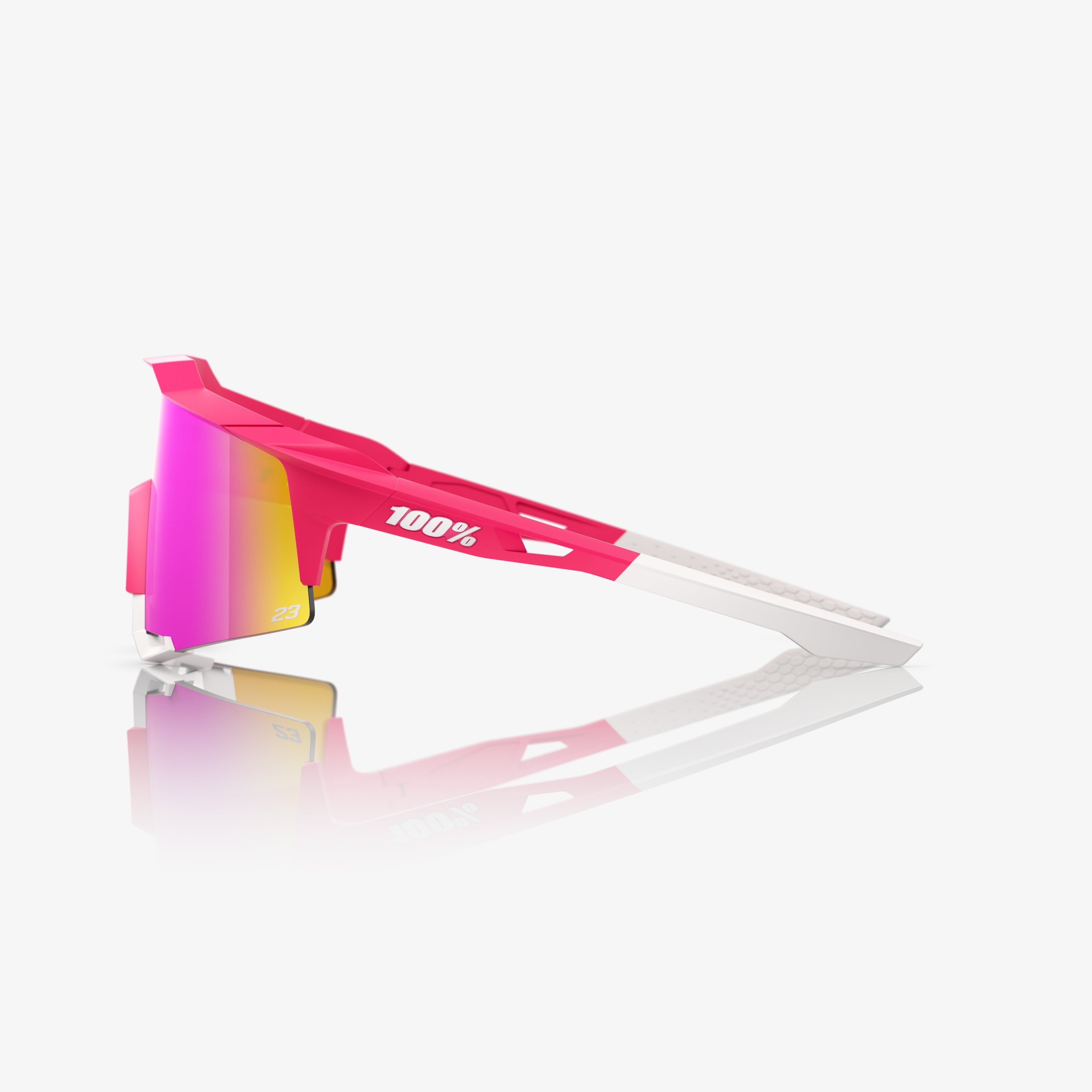 2025 100% Speedcraft LE Tatis 24 LE Pitaya Sunglasses - Hiper Vital Pink