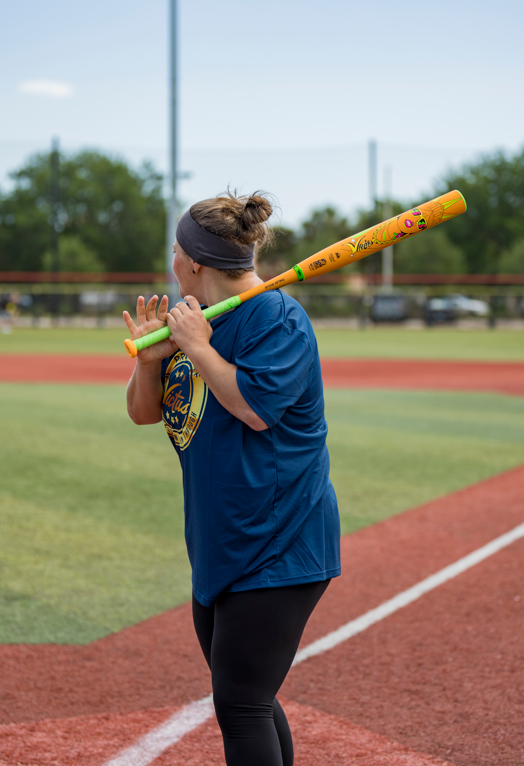2026 Victus Beacon Neon Orange 2 Piece Ya - Ya (0.5 oz) 12.75" Slo-Pitch Bat USSSA