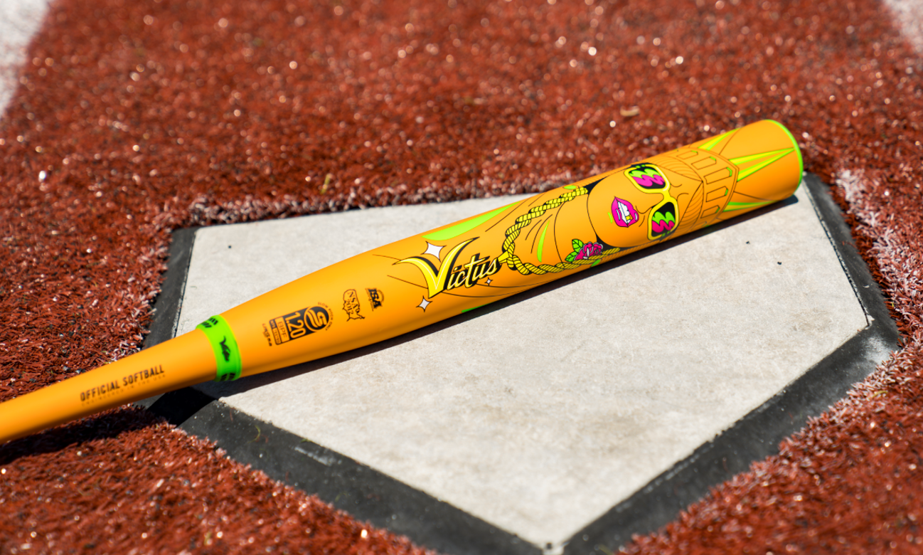 2026 Victus Beacon Neon Orange 2 Piece Ya - Ya (0.5 oz) 12.75" Slo-Pitch Bat USSSA
